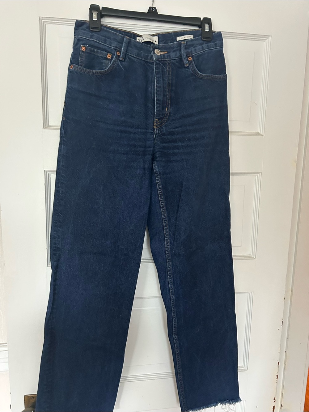 Size 4 Zara The New Daddy Dark Wash Jean